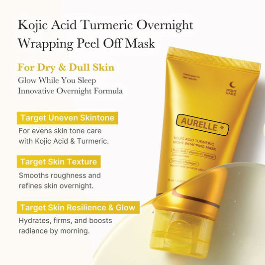 Kojic Acid Turmeric Night Wrapping Mask